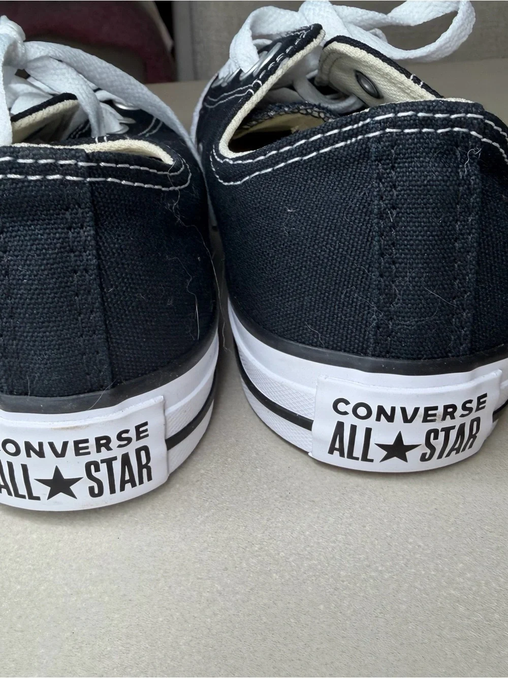 NWOT Converse Black & White Low-Top Women Sneakers